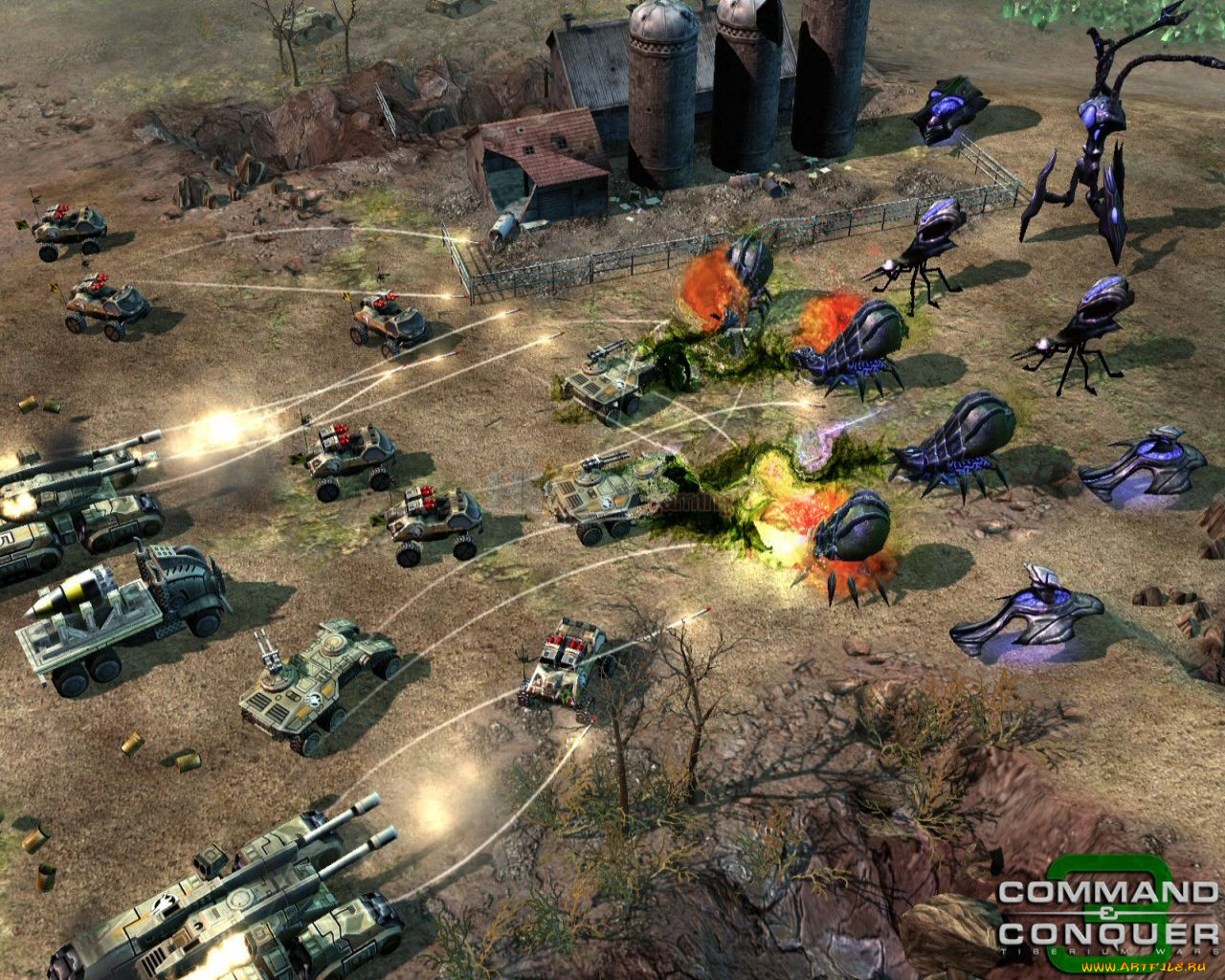 Обои Видео Игры Command & Conquer 3: Tiberium Wars, обои для рабочего  стола, фотографии видео, игры, command, conquer, generals Обои для рабочего  стола, скачать обои картинки заставки на рабочий стол.